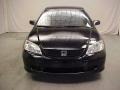 2004 Nighthawk Black Pearl Honda Civic LX Coupe  photo #2