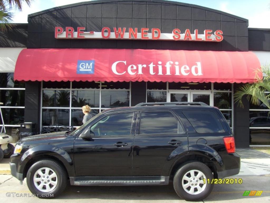 Mystic Black Metallic Mazda Tribute