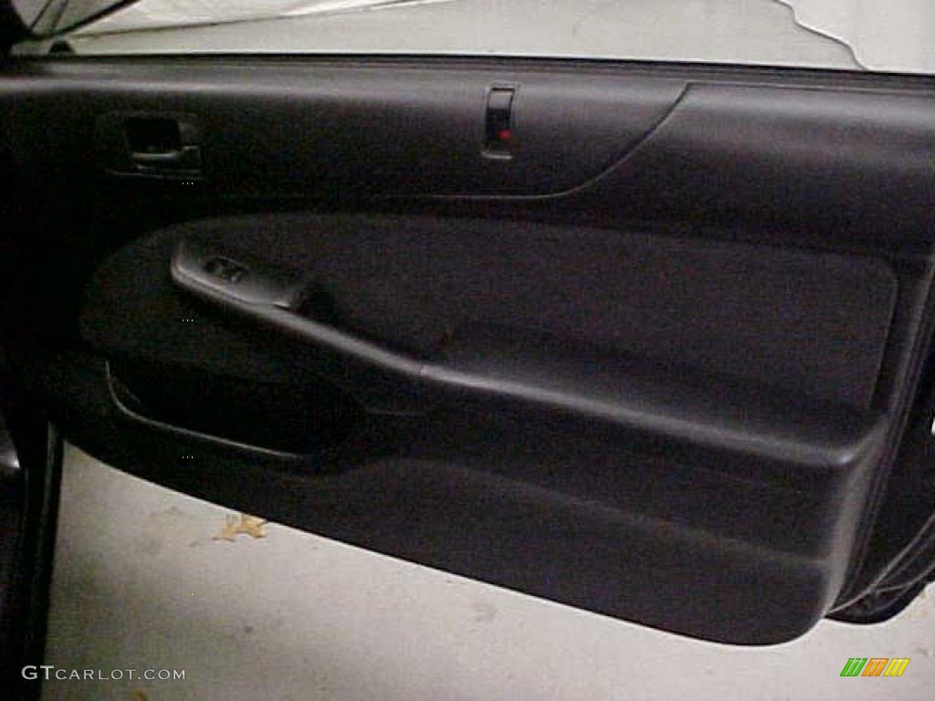 2004 Civic LX Coupe - Nighthawk Black Pearl / Black photo #16