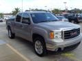 2008 Silver Birch Metallic GMC Sierra 1500 SLE Crew Cab 4x4  photo #6