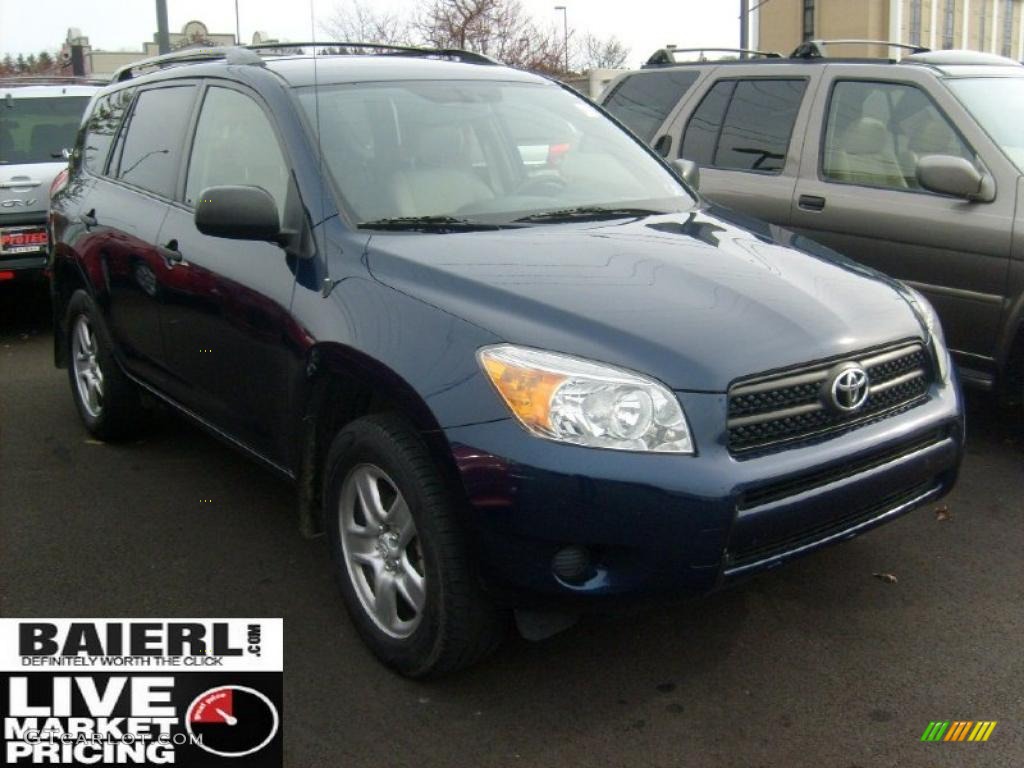 2007 RAV4 4WD - Nautical Blue Metallic / Ash Gray photo #1