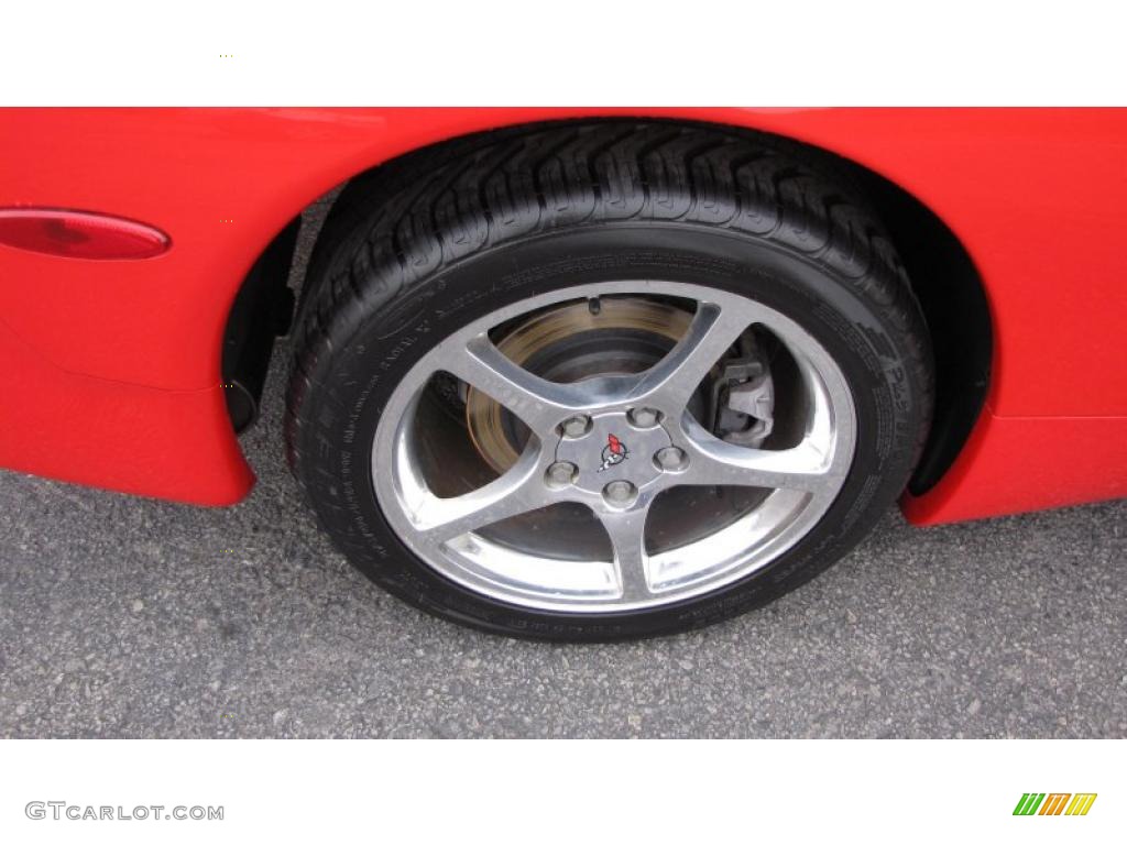 2001 Chevrolet Corvette Coupe Wheel Photo #40485614