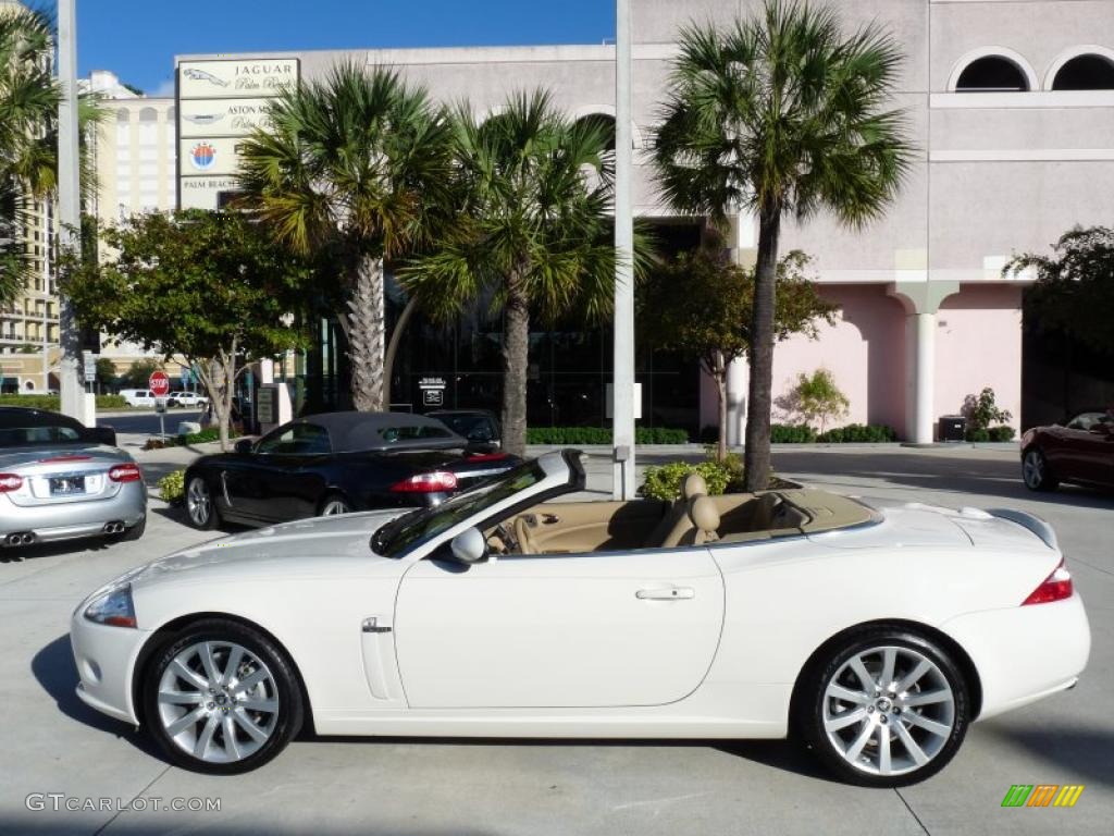 Porcelain 2008 Jaguar XK XK8 Convertible Exterior Photo #40486722