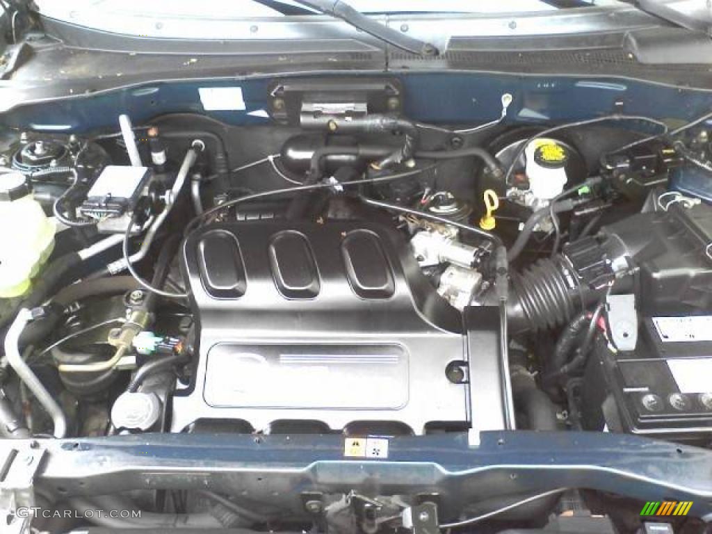 2001 Mazda Tribute LX V6 3.0 Liter DOHC 24-Valve V6 Engine Photo #40486774