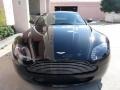 2007 Jet Black Aston Martin V8 Vantage Coupe  photo #2