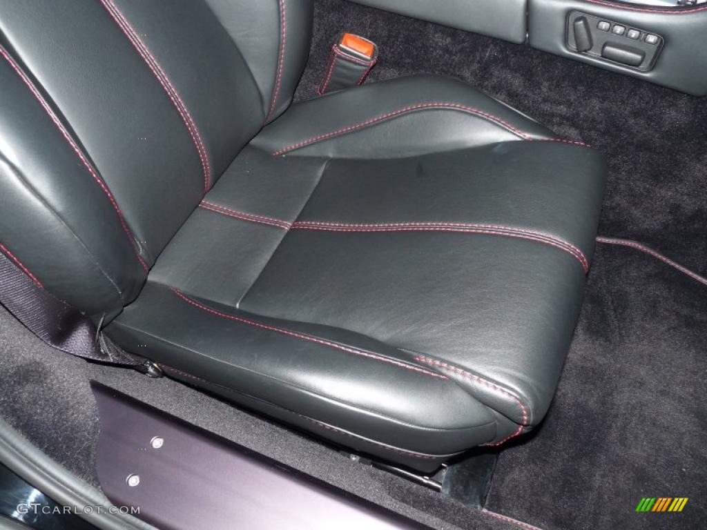 Obsidian Black Interior 2007 Aston Martin V8 Vantage Coupe Photo #40487502
