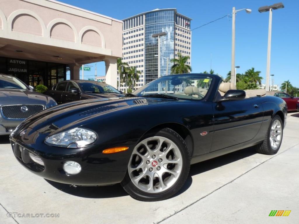 2001 XK XKR Convertible - Anthracite Metallic / Cashmere photo #1