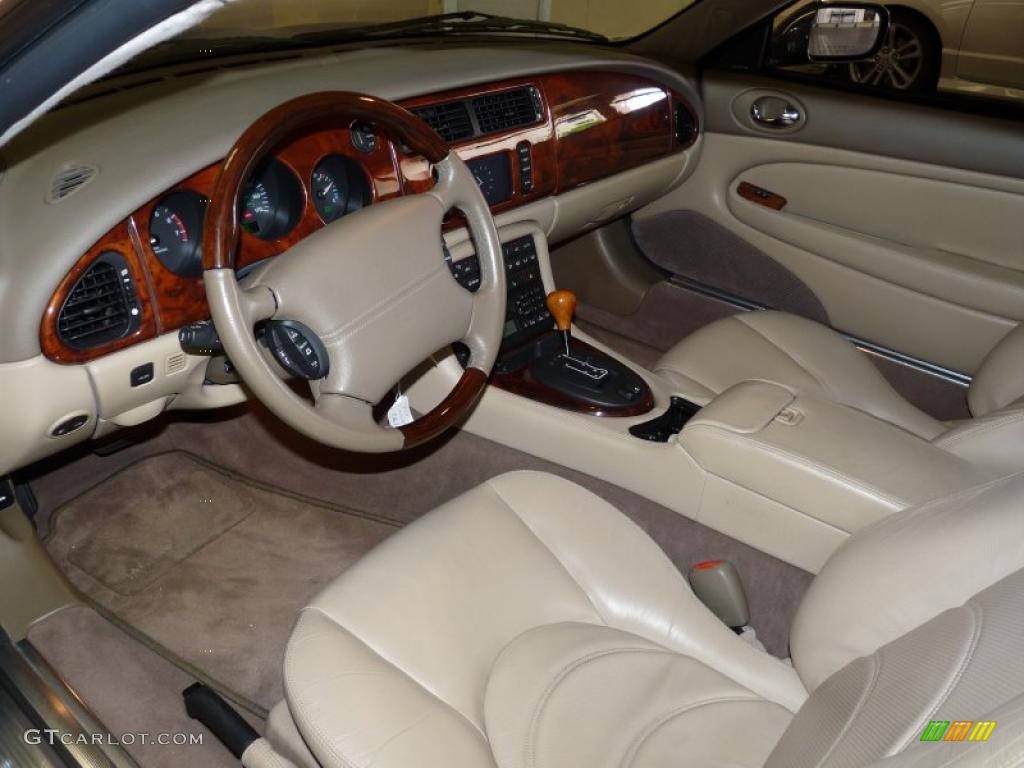Cashmere Interior 2001 Jaguar XK XKR Convertible Photo #40487938