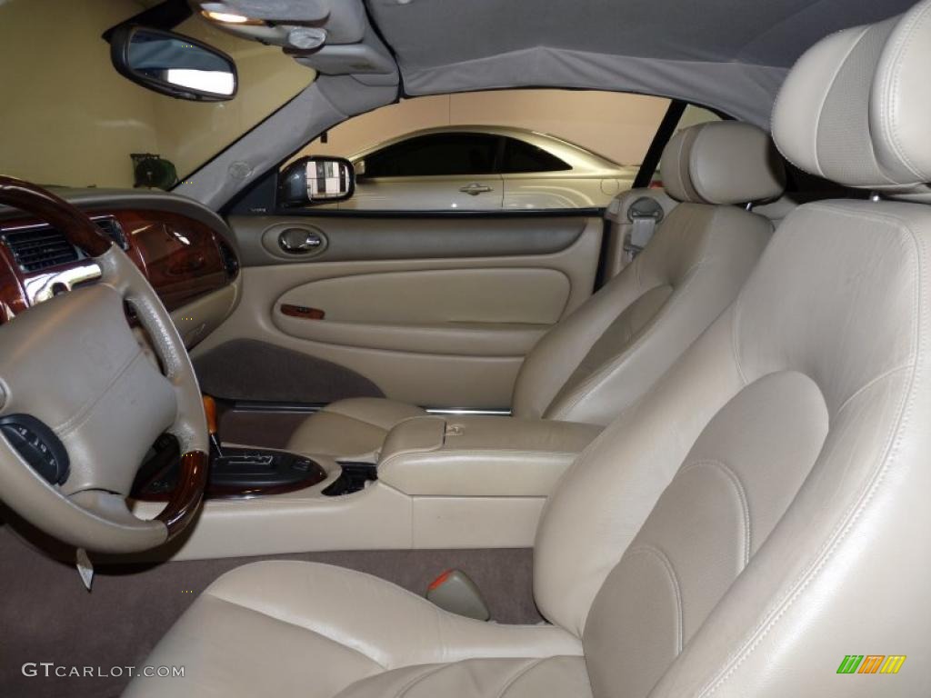 Cashmere Interior 2001 Jaguar XK XKR Convertible Photo #40487990