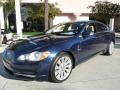 2009 Indigo Blue Metallic Jaguar XF Premium Luxury  photo #3