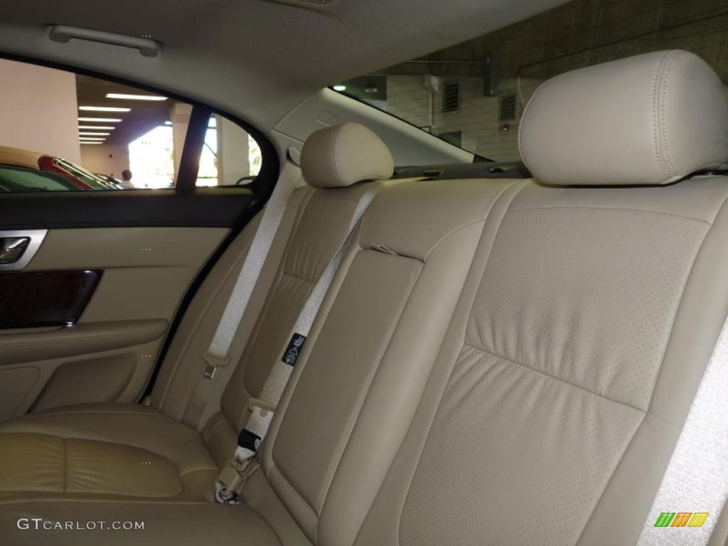 Barley/Truffle Interior 2009 Jaguar XF Premium Luxury Photo #40488562