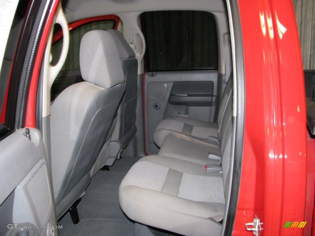 2007 Ram 1500 ST Quad Cab 4x4 - Flame Red / Medium Slate Gray photo #10