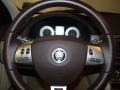 Barley/Truffle 2009 Jaguar XF Premium Luxury Steering Wheel
