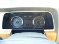 2009 Lincoln MKZ Light Stone Interior Gauges Photo