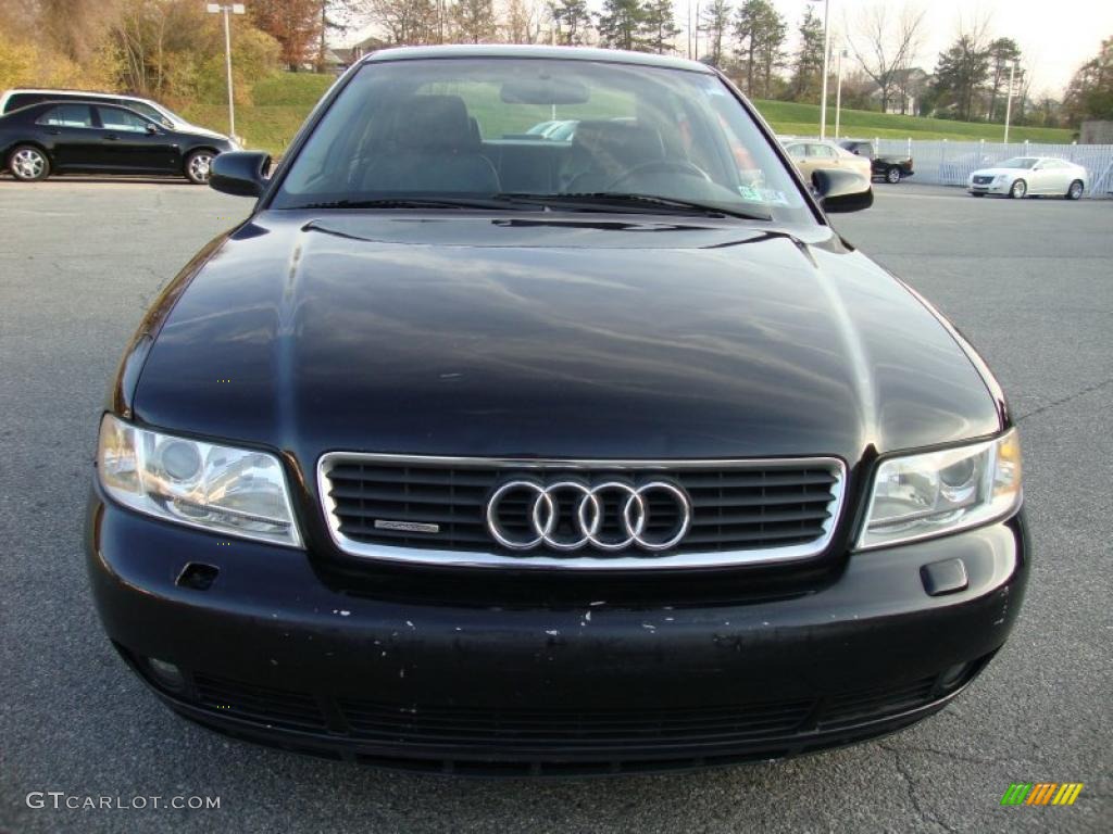 1999 A4 2.8 quattro Sedan - Brilliant Black / Onyx photo #3