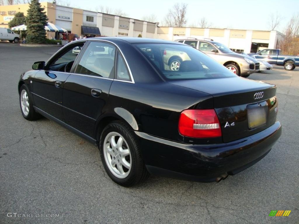 Brilliant Black 1999 Audi A4 2.8 quattro Sedan Exterior Photo #40490990