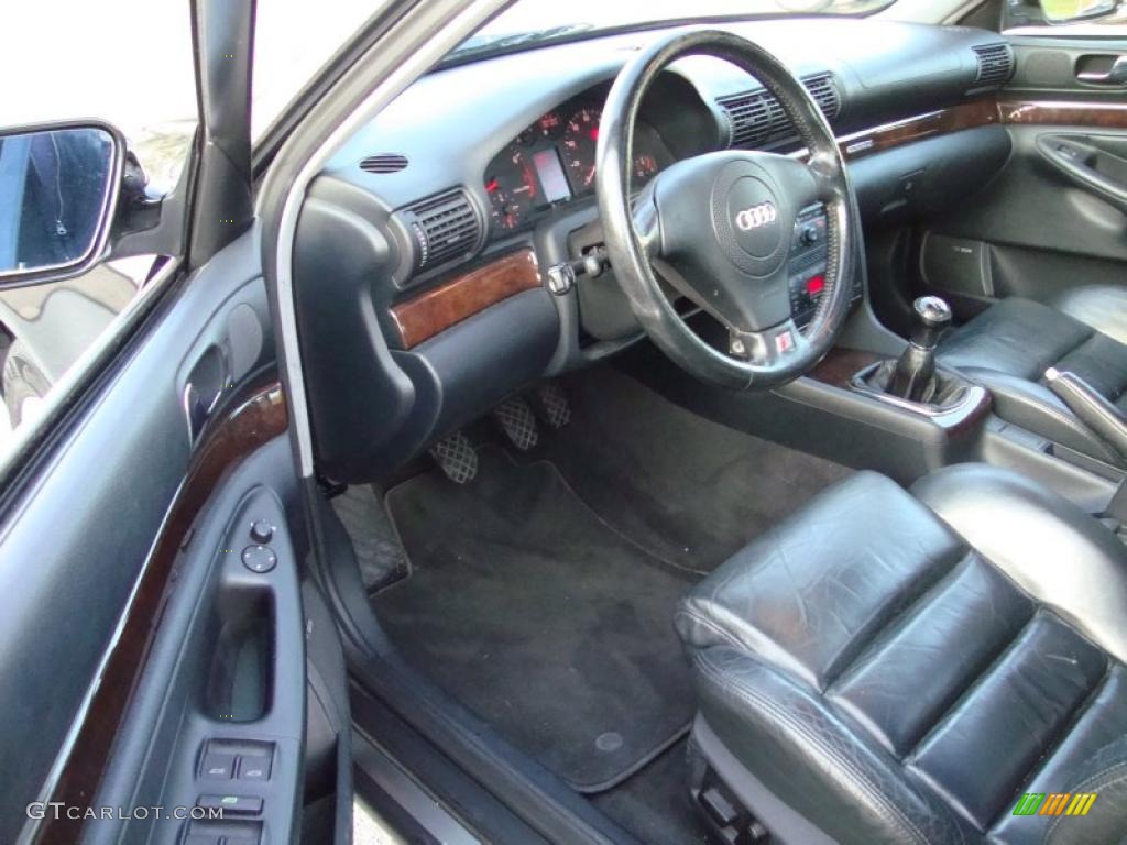 Onyx Interior 1999 Audi A4 2.8 quattro Sedan Photo #40491046