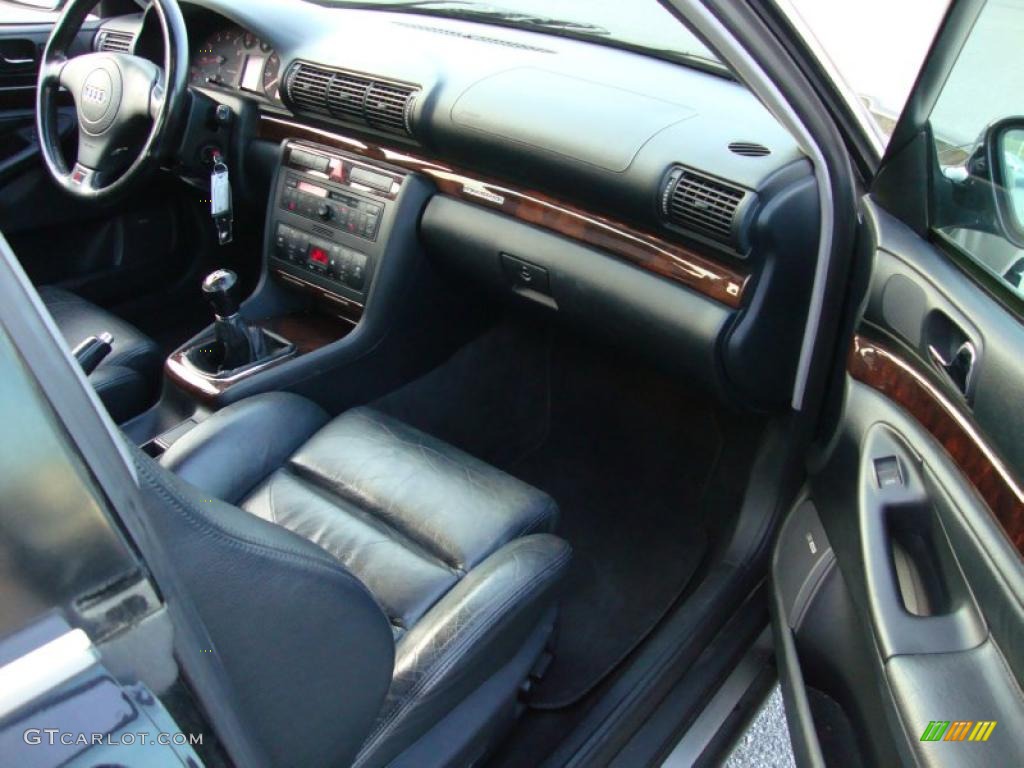 1999 Audi A4 2.8 quattro Sedan Onyx Dashboard Photo #40491142