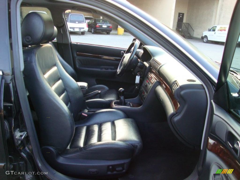 1999 A4 2.8 quattro Sedan - Brilliant Black / Onyx photo #21