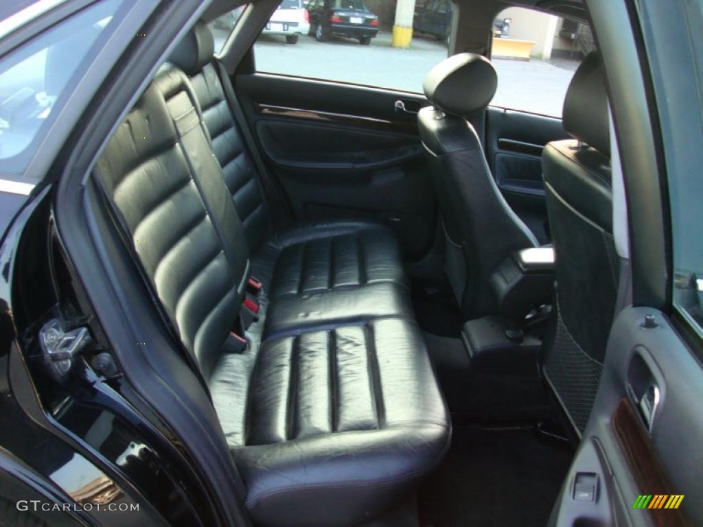 Onyx Interior 1999 Audi A4 2.8 quattro Sedan Photo #40491270