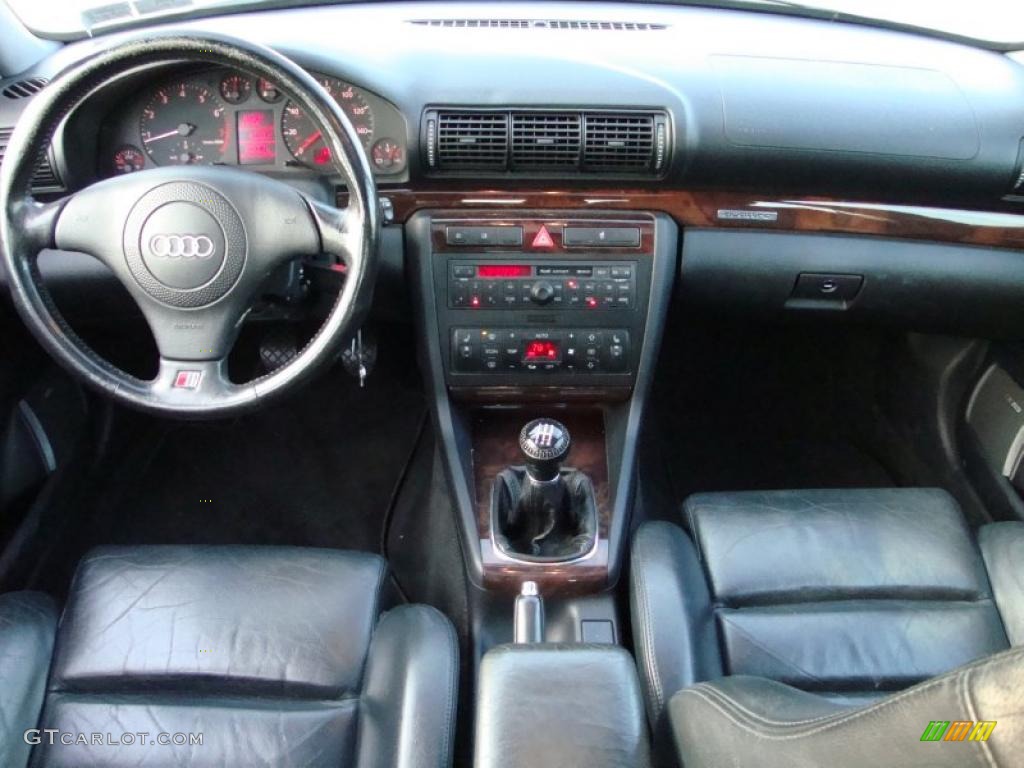 Onyx Interior 1999 Audi A4 2.8 quattro Sedan Photo #40491346