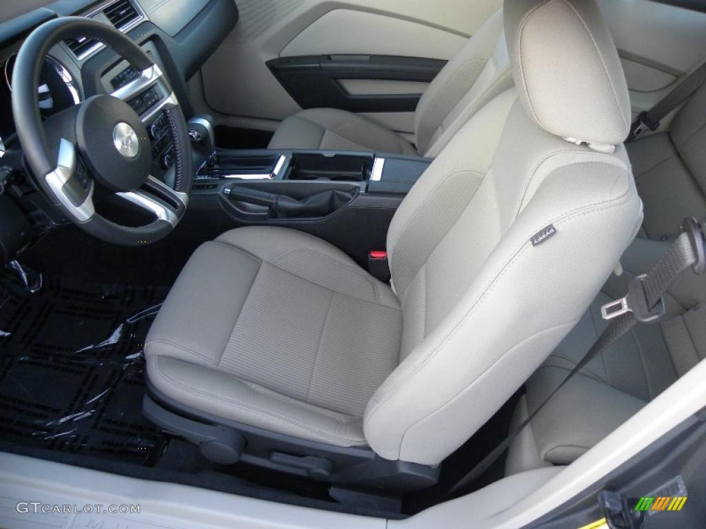 2011 Mustang V6 Coupe - Sterling Gray Metallic / Stone photo #4