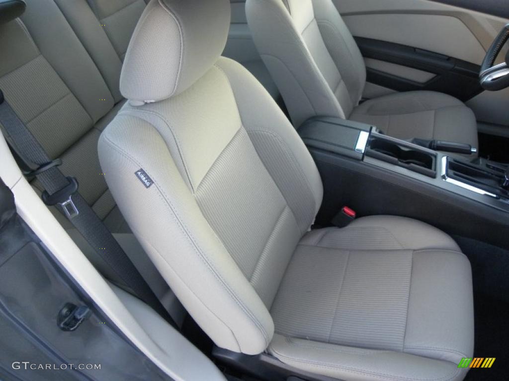 2011 Mustang V6 Coupe - Sterling Gray Metallic / Stone photo #7