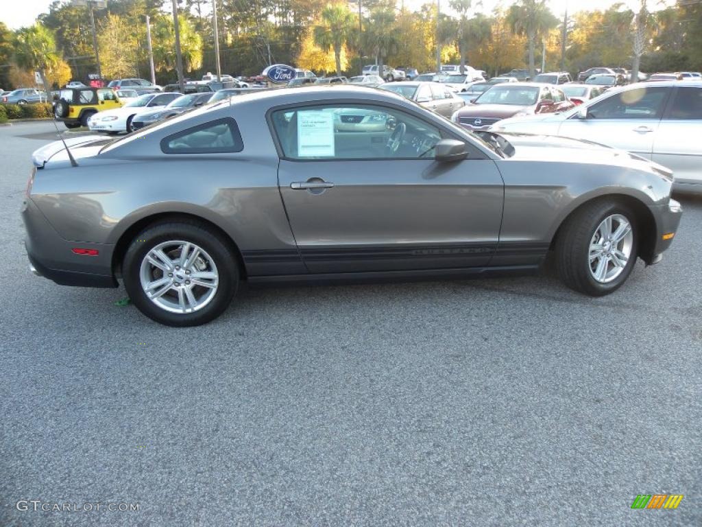 2011 Mustang V6 Coupe - Sterling Gray Metallic / Stone photo #9