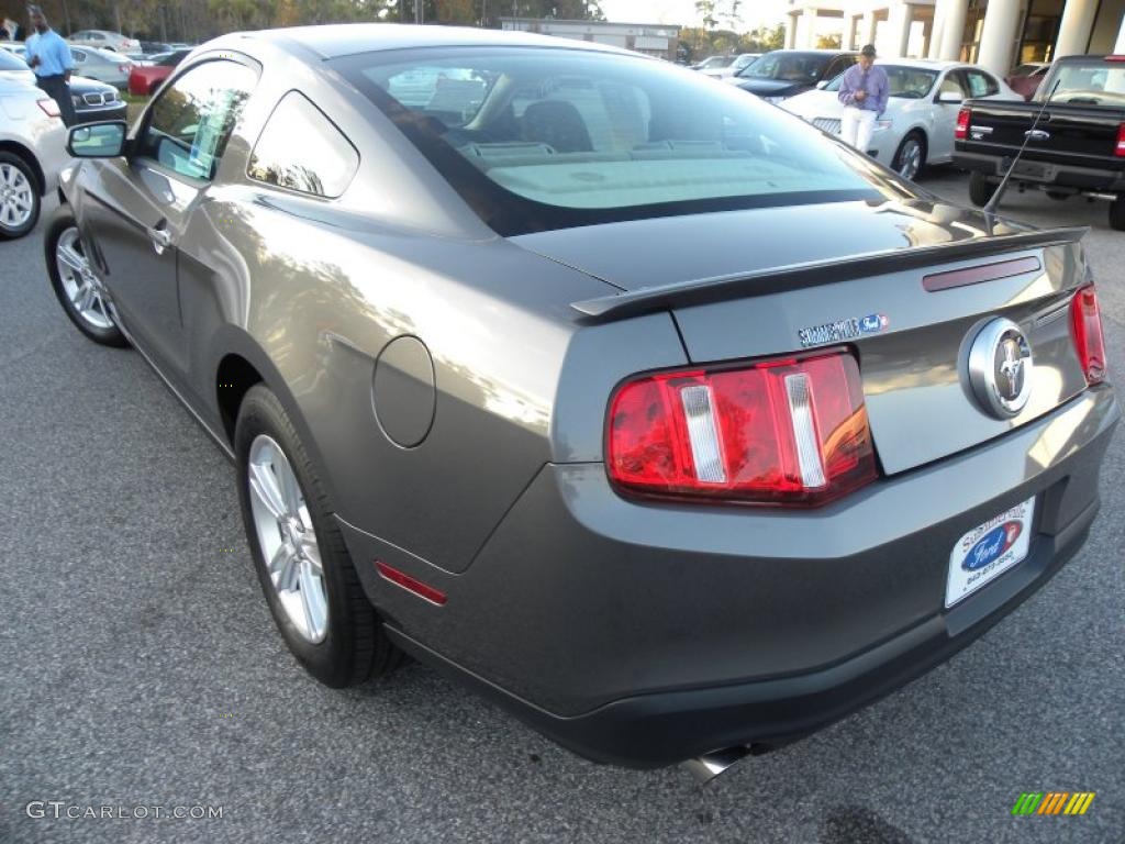 2011 Mustang V6 Coupe - Sterling Gray Metallic / Stone photo #12