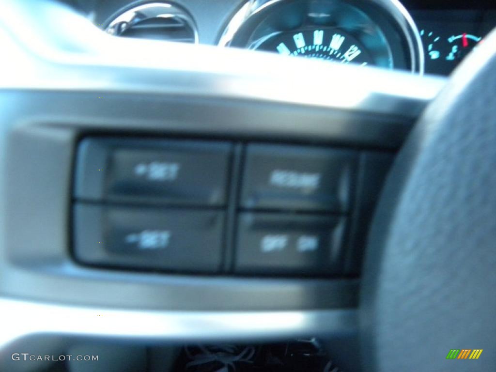 2011 Mustang V6 Coupe - Sterling Gray Metallic / Stone photo #18