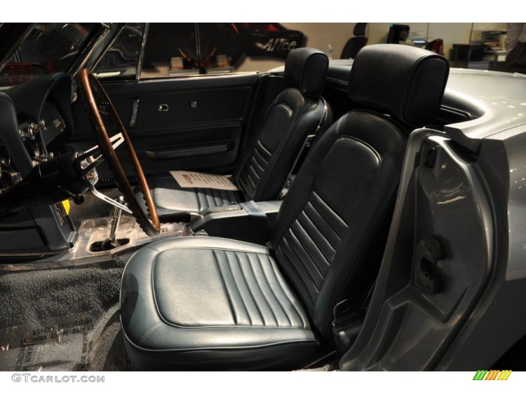 1967 Corvette 427 Convertible - Silver Pearl / Black photo #14