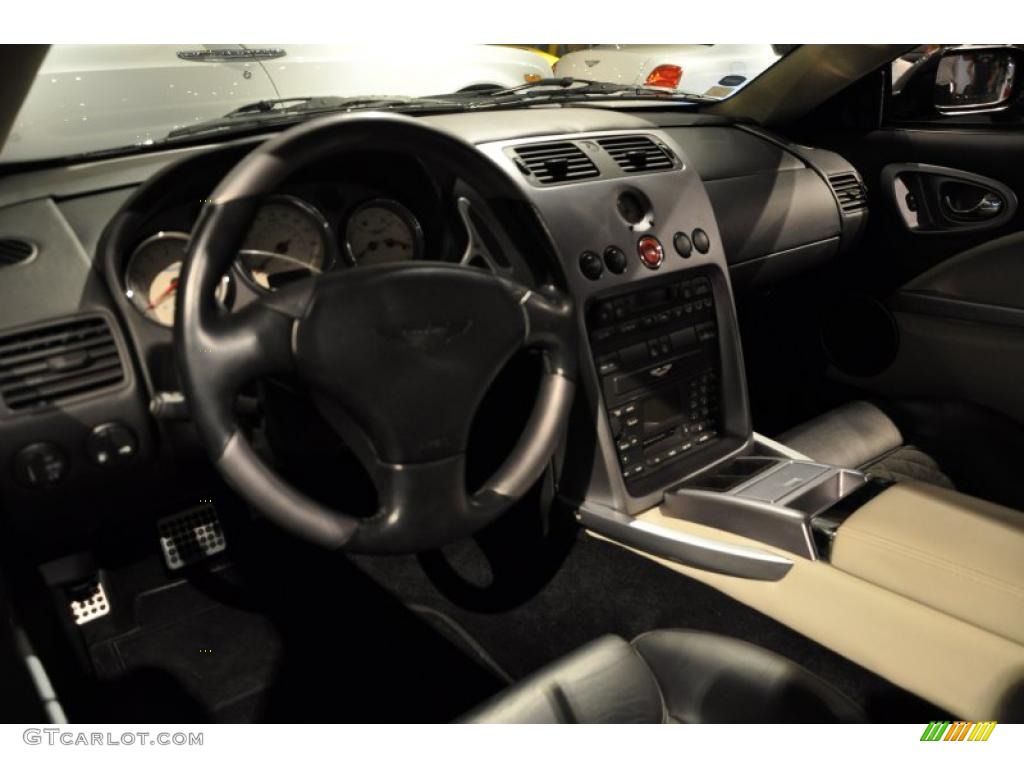2002 Aston Martin Vanquish Standard Vanquish Model Black Dashboard Photo #40493458
