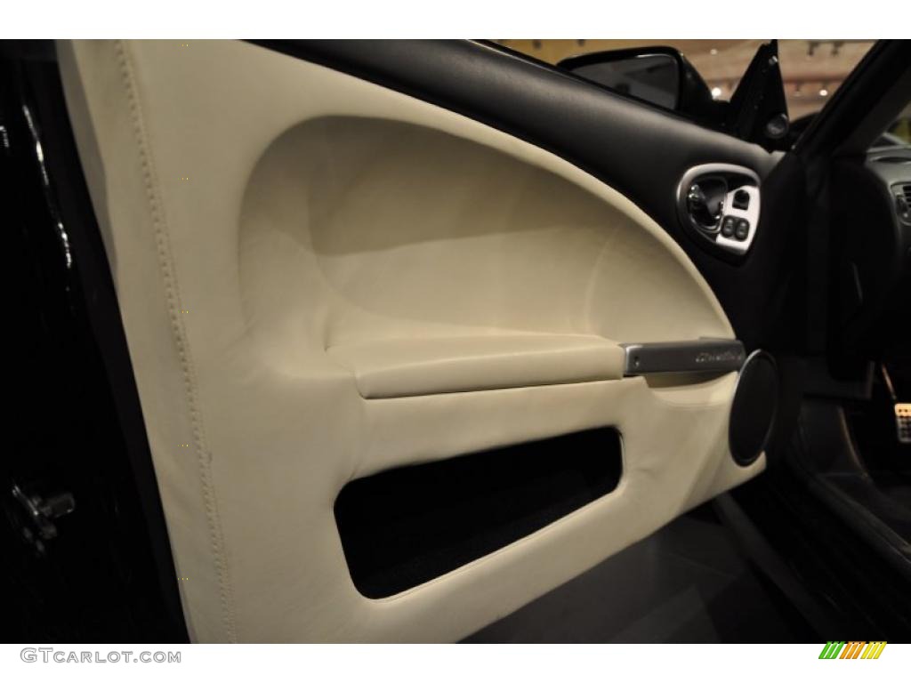 2002 Aston Martin Vanquish Standard Vanquish Model Black Door Panel Photo #40493542