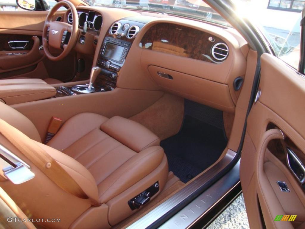 2005 Bentley Continental GT Standard Continental GT Model Cognac Dashboard Photo #40493790