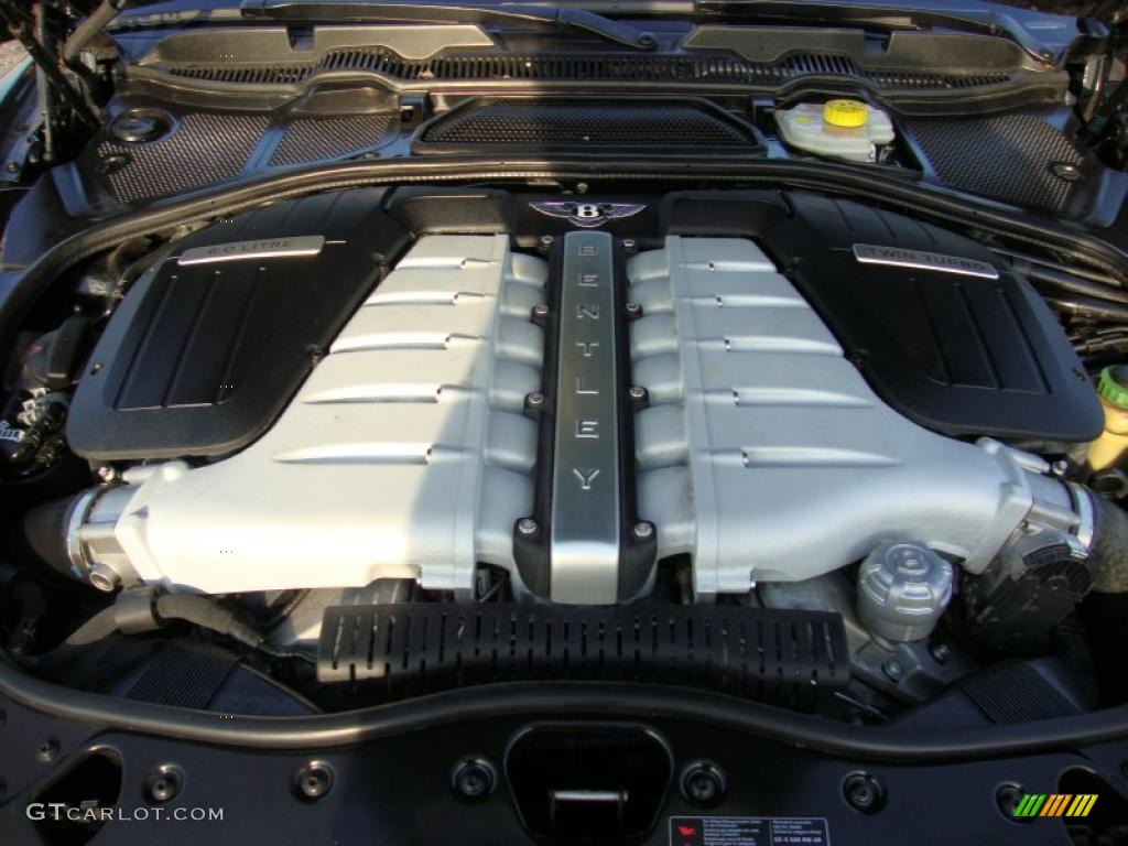 2005 Bentley Continental GT Standard Continental GT Model 6.0L Twin-Turbocharged DOHC 48V VVT W12 Engine Photo #40493978