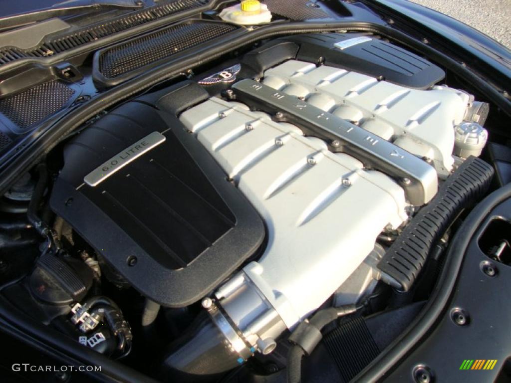 2005 Bentley Continental GT Standard Continental GT Model 6.0L Twin-Turbocharged DOHC 48V VVT W12 Engine Photo #40494010