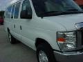 Oxford White - E Series Van E350 Super Duty XLT Extended Passenger Photo No. 2