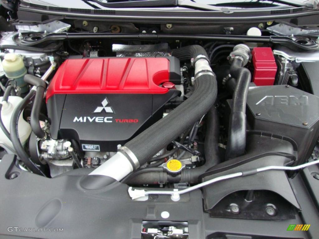 2008 Mitsubishi Lancer Evolution GSR 2.0 Liter Turbocharged DOHC 16-Valve MIVEC 4 Cylinder Engine Photo #40494850