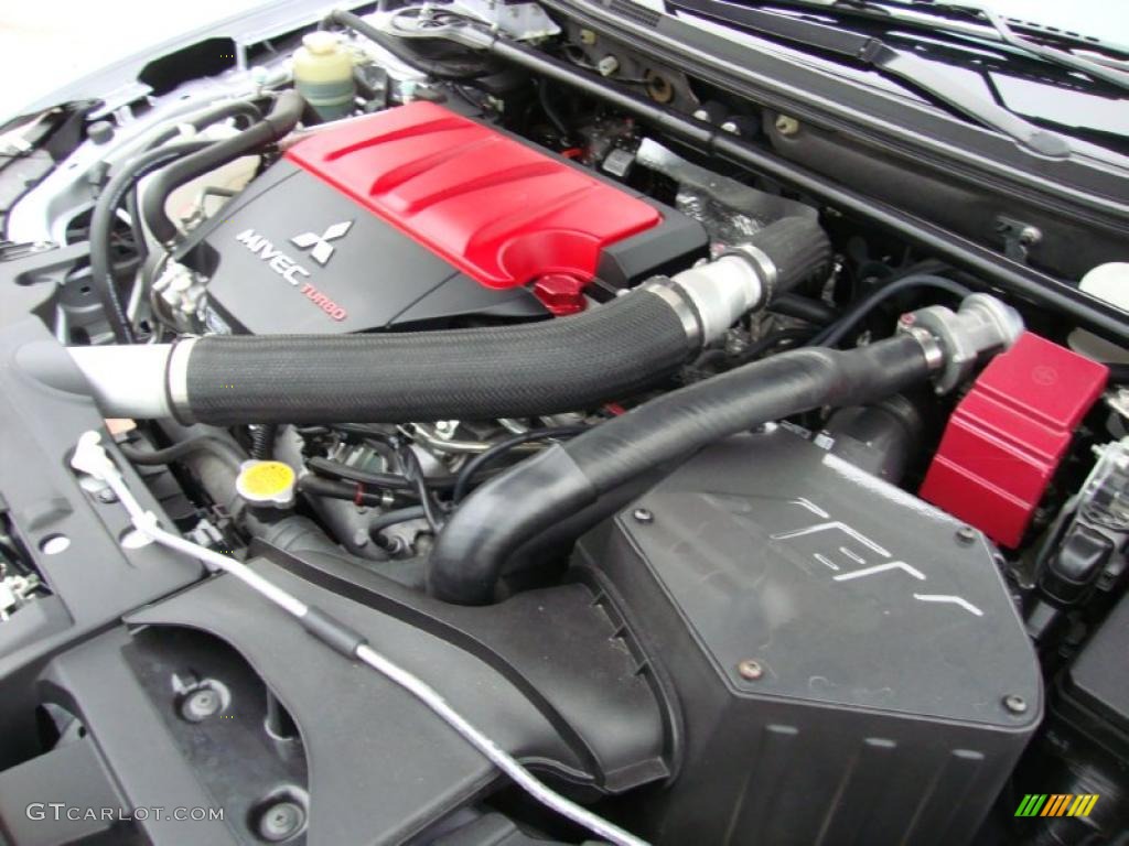 2008 Mitsubishi Lancer Evolution GSR 2.0 Liter Turbocharged DOHC 16-Valve MIVEC 4 Cylinder Engine Photo #40494866