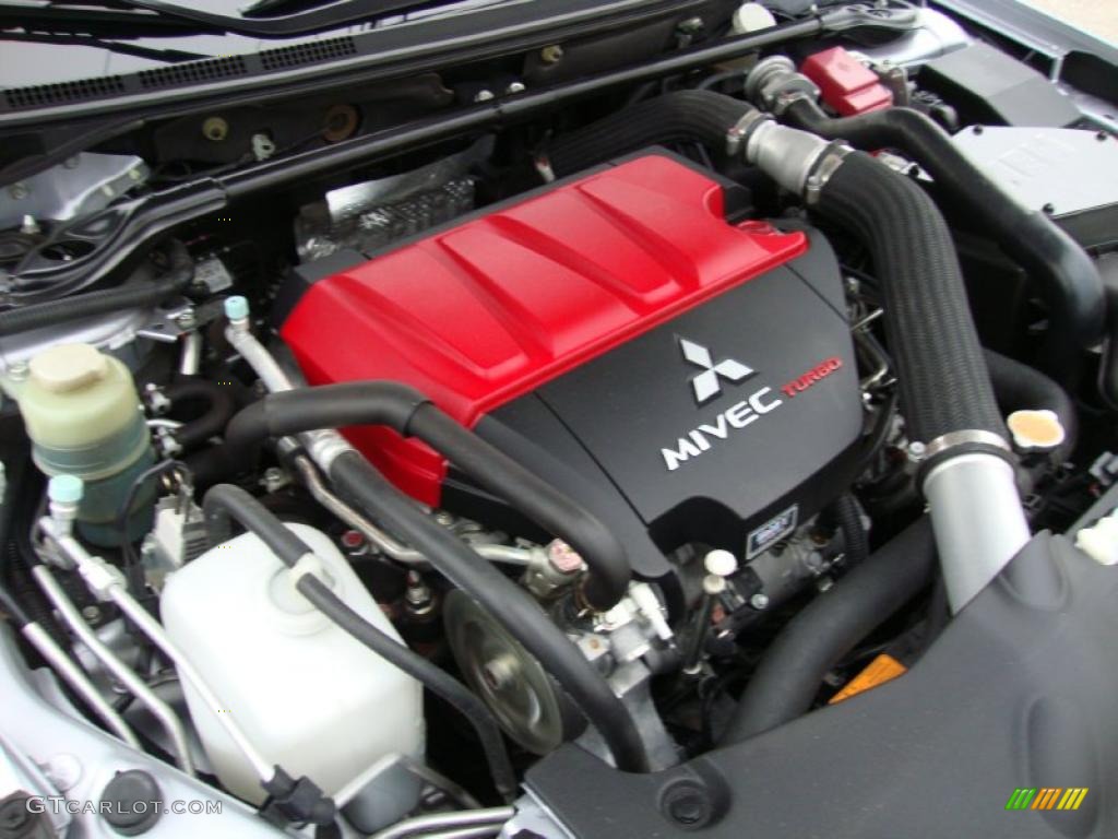 2008 Mitsubishi Lancer Evolution GSR 2.0 Liter Turbocharged DOHC 16-Valve MIVEC 4 Cylinder Engine Photo #40494882