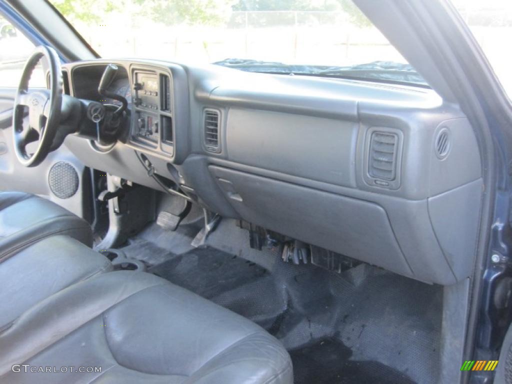 2006 Chevrolet Silverado 2500HD Work Truck Crew Cab Dark Charcoal Dashboard Photo #40494982