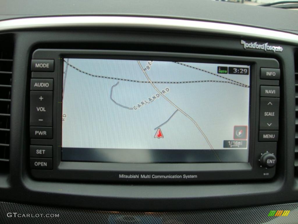 2008 Mitsubishi Lancer Evolution GSR Navigation Photo #40494986