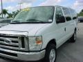 Oxford White - E Series Van E350 Super Duty XLT Extended Passenger Photo No. 13
