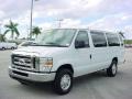 Oxford White - E Series Van E350 Super Duty XLT Extended Passenger Photo No. 14