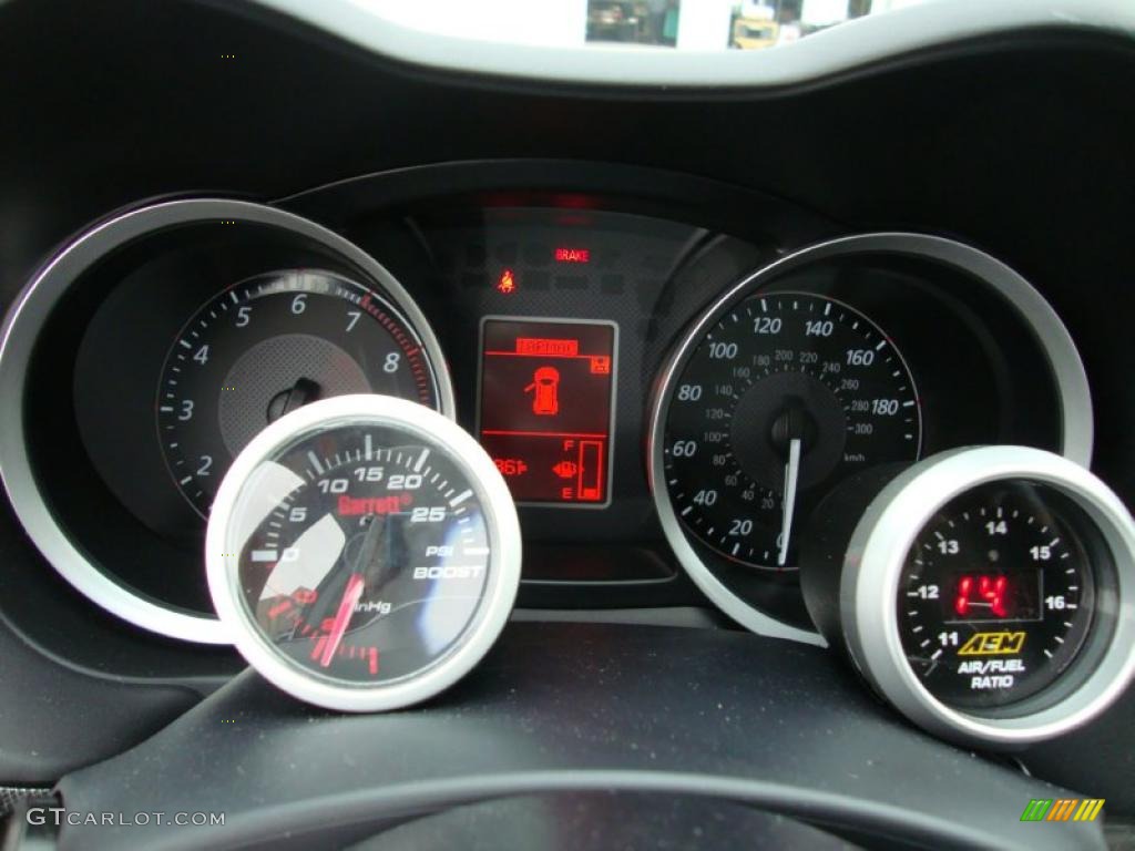 2008 Mitsubishi Lancer Evolution GSR Gauges Photo #40495042