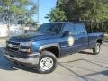 Dark Blue Metallic - Silverado 2500HD Work Truck Crew Cab Photo No. 4