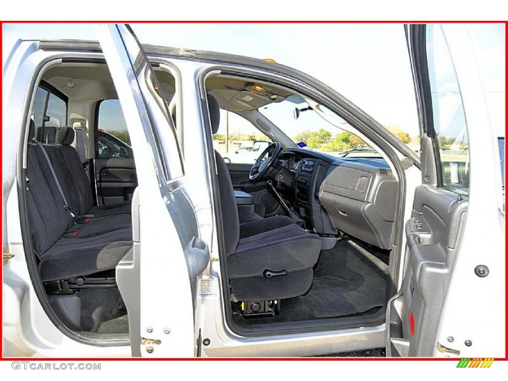 2005 Ram 3500 SLT Quad Cab 4x4 Dually - Bright Silver Metallic / Dark Slate Gray photo #24