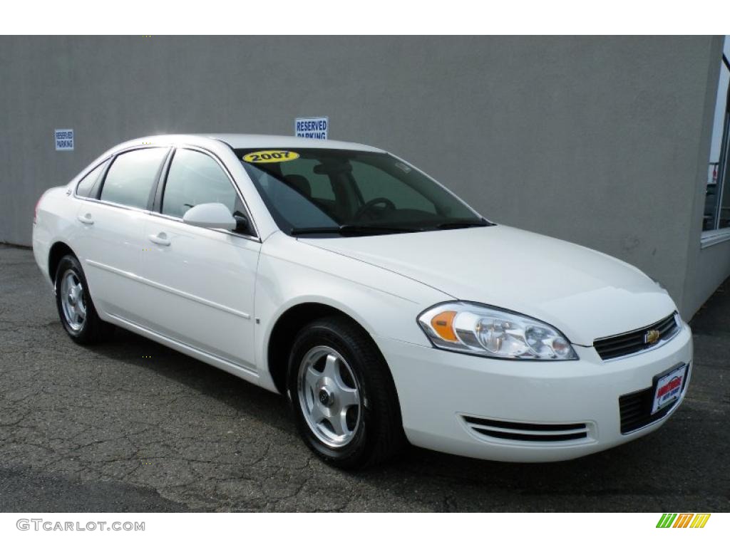 White 2007 Chevrolet Impala LT Exterior Photo #40497482