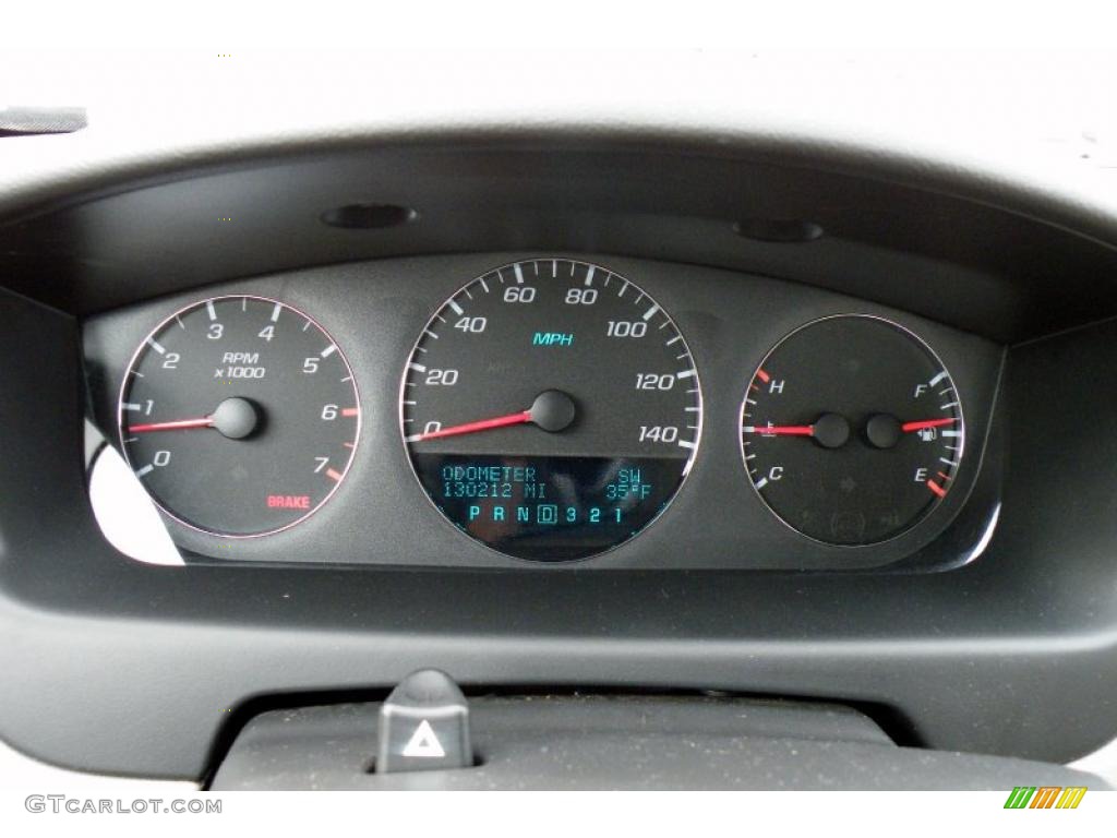 2007 Chevrolet Impala LT Gauges Photo #40497602