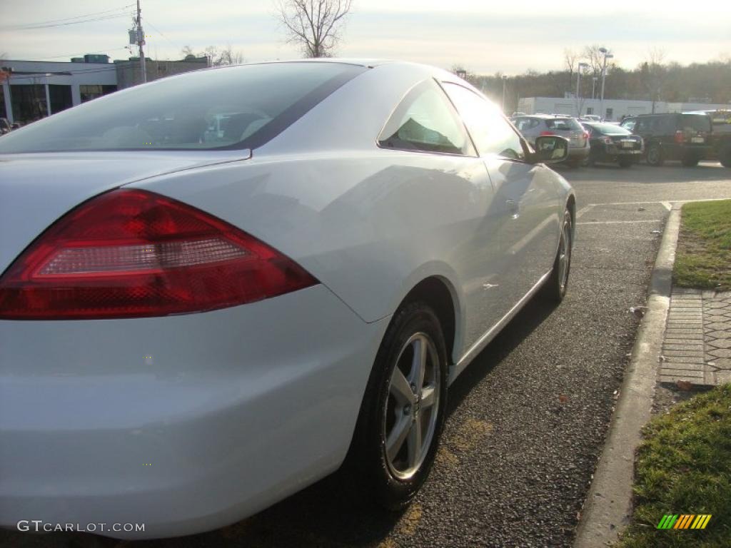 2003 Accord EX Coupe - Taffeta White / Ivory photo #8